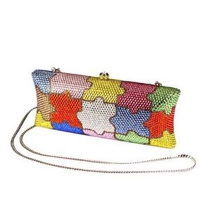 Multicolored Crystal Bag